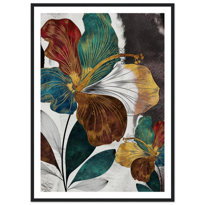 Golden Bloom Symphony - Poster - Arthena