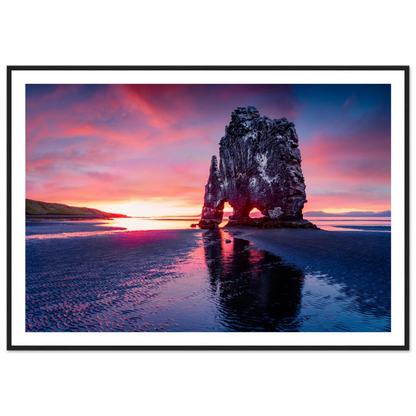 Rock of Fire and Sky - Poster - Arthena