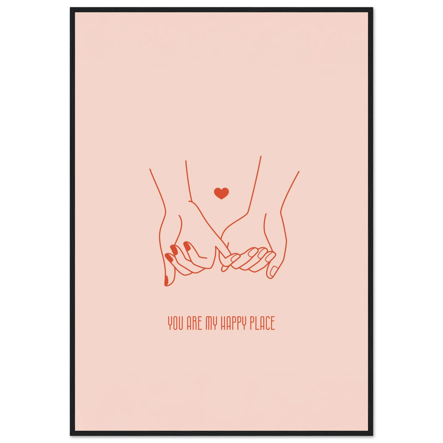 You are my happy place - Poster - Arthena