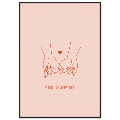 You are my happy place - Poster - Arthena