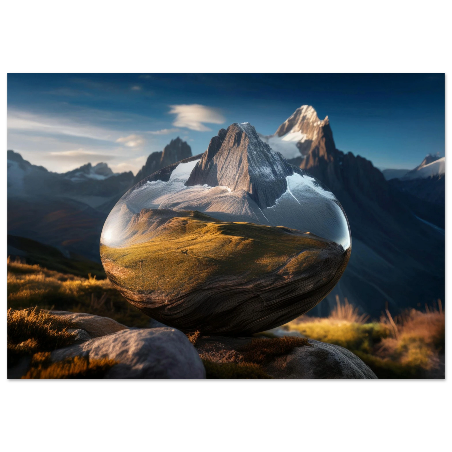 Mirror Stone - Poster - Arthena