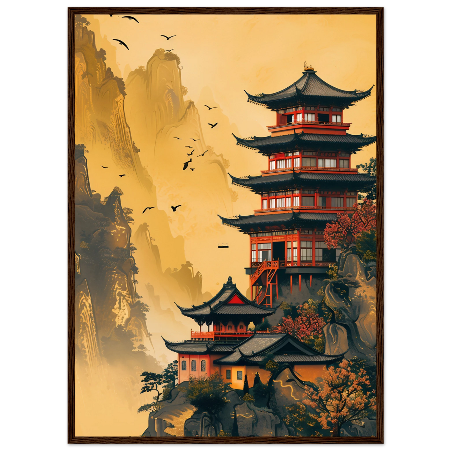 Temple of Tranquility - Poster - Arthena