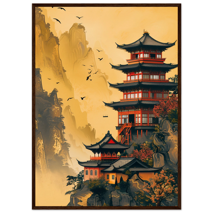Temple of Tranquility - Poster - Arthena