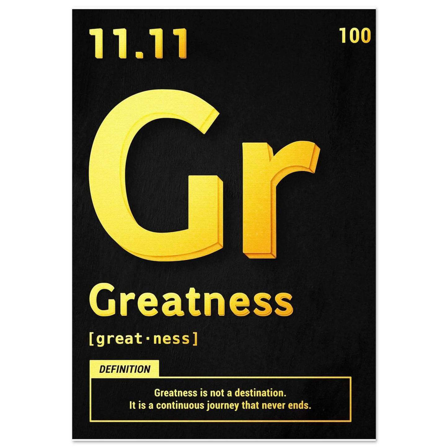 Greatness - Poster - Arthena