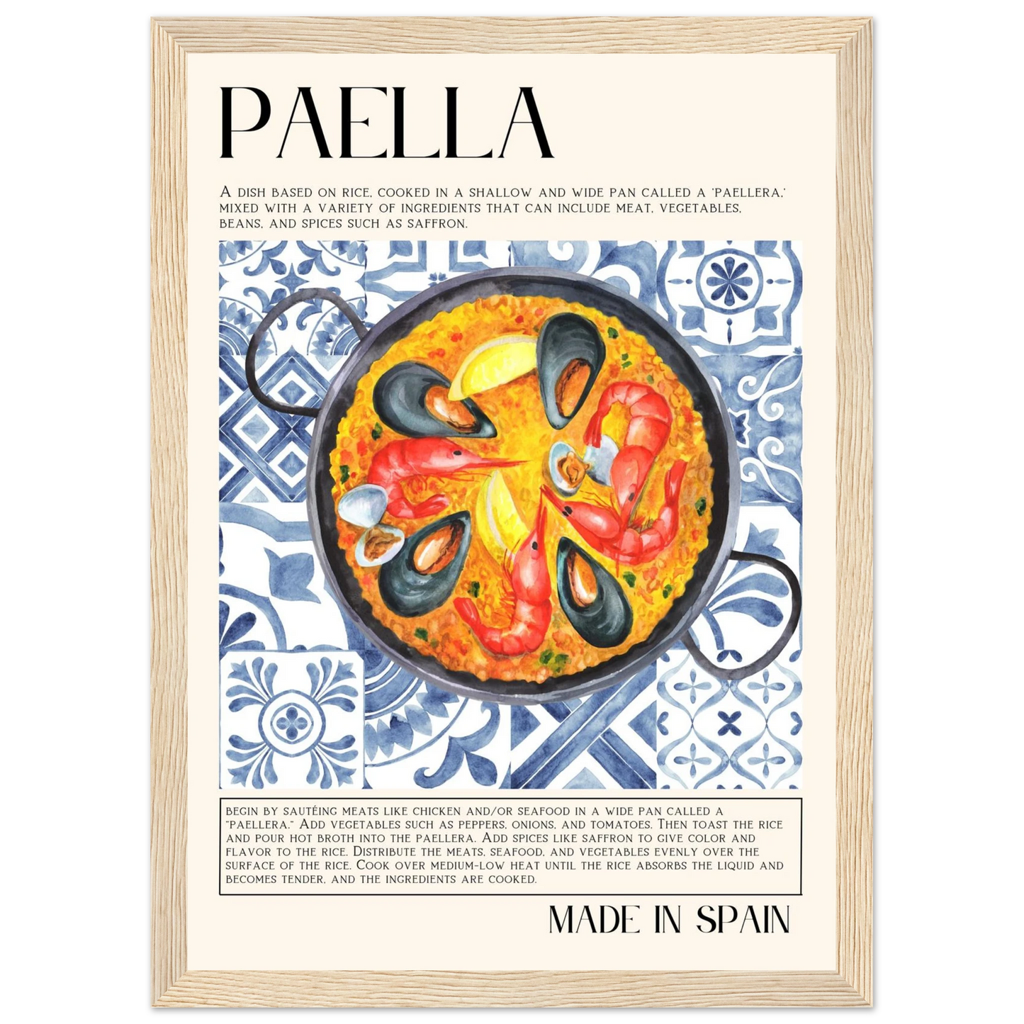 Paella - Poster - Arthena