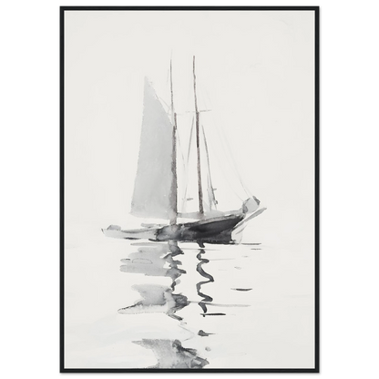 Abstract boat - Poster - Arthena