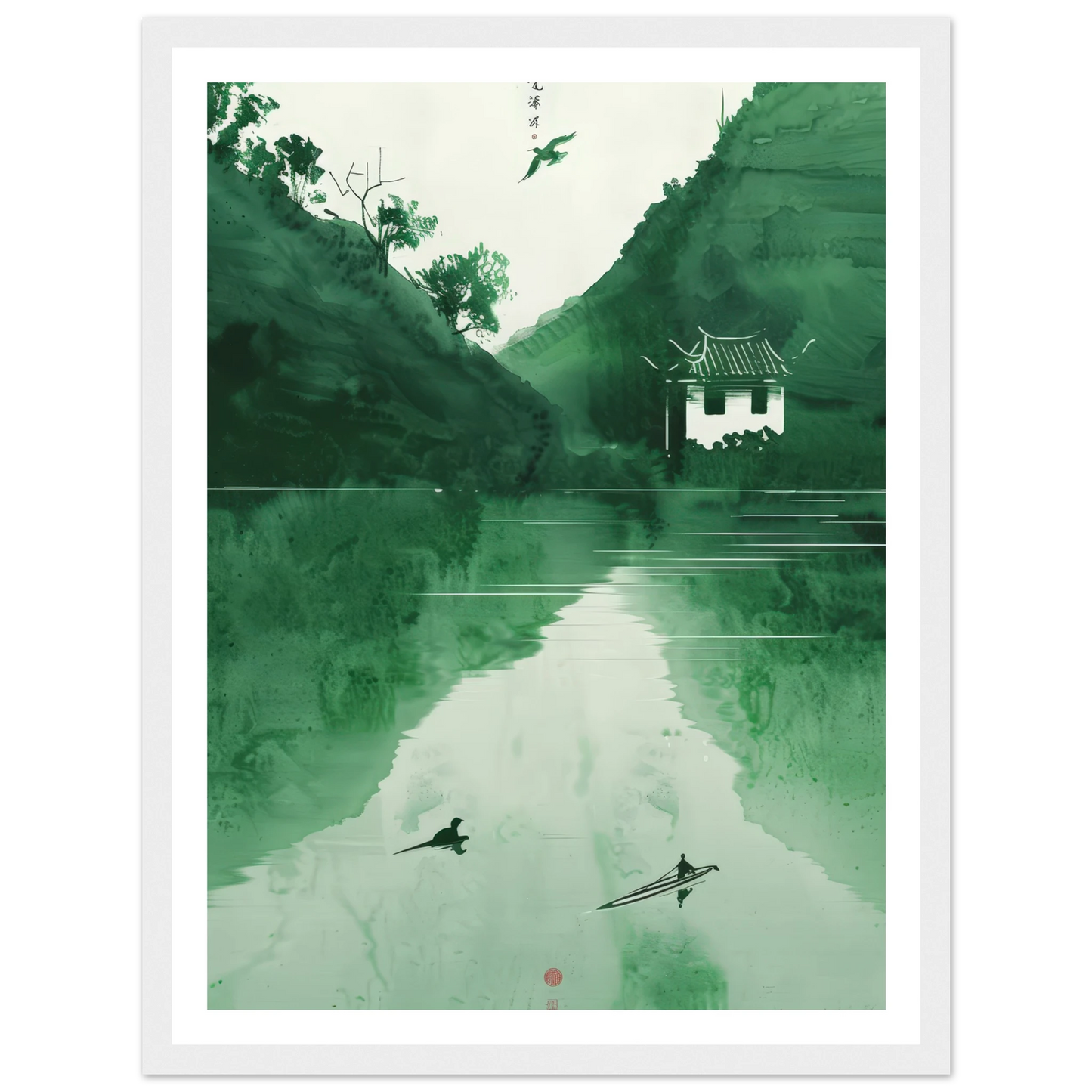 The green mirror - Poster - Arthena