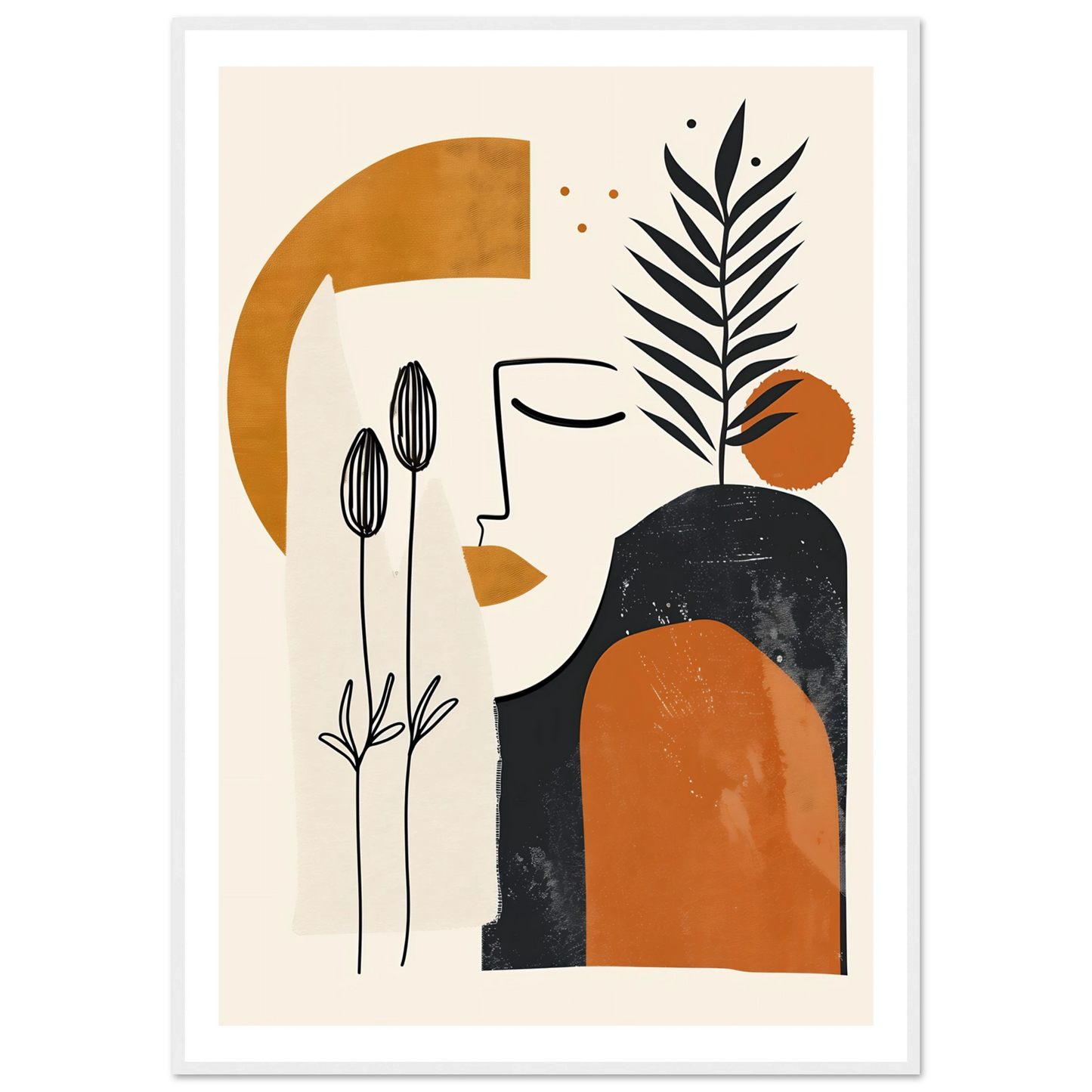 Harmony in Lines - Poster - Arthena