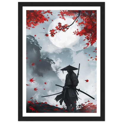Crimson Leaves - Poster - Arthena