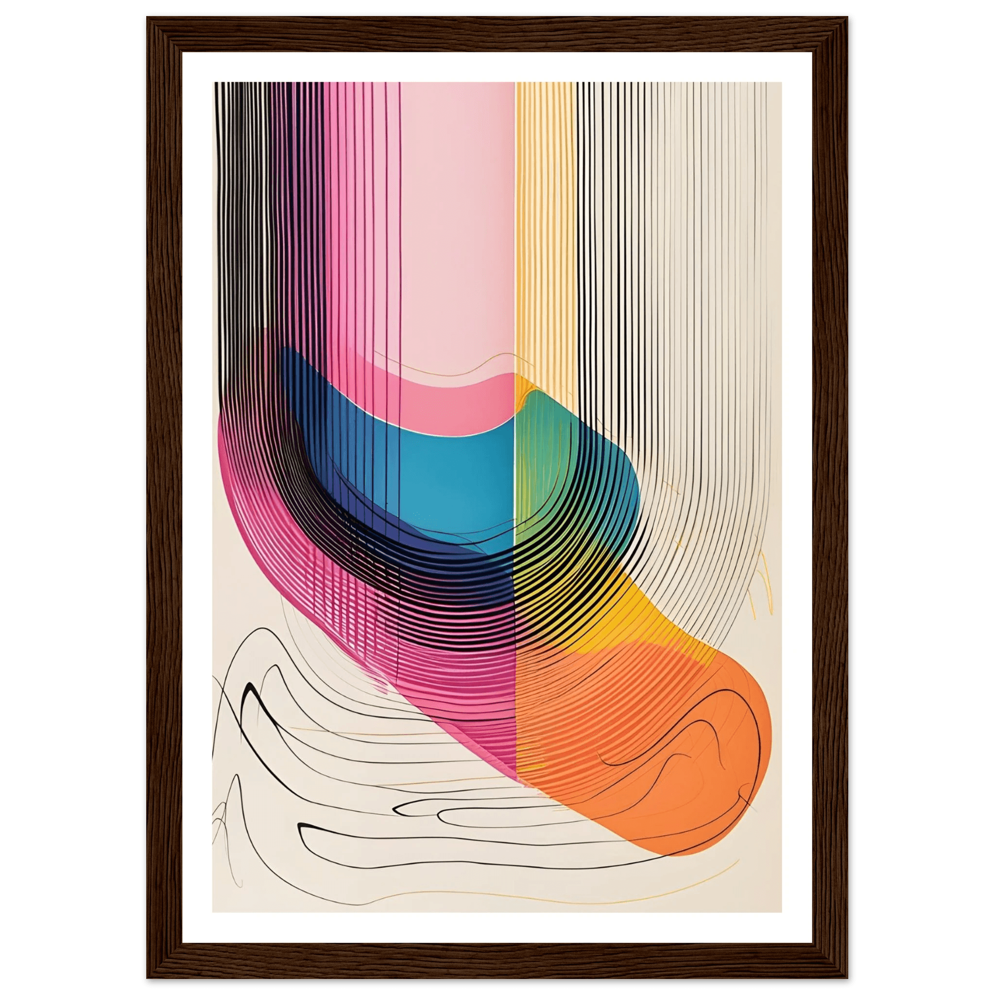Vibrations of Color - Poster - Arthena