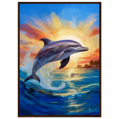 Happy Dolphine - Poster - Arthena