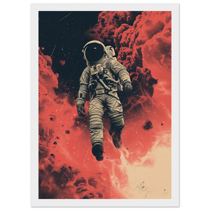 Scarlet Skies The Astronaut - Poster - Arthena
