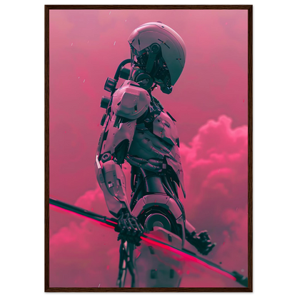 Battle Droid in the Rosy Mist - Poster - Arthena