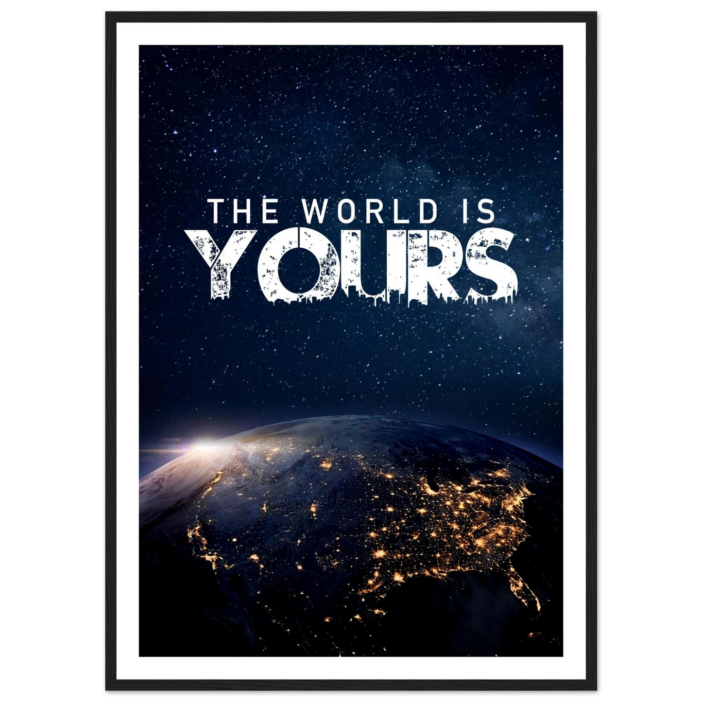 The World Is Yours - Poster - Arthena