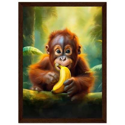 Orangutang Baby - Poster - Arthena