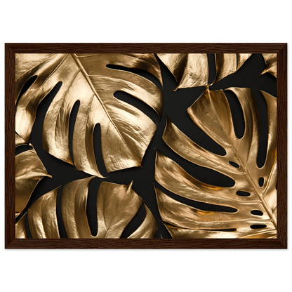 Monstera Luxe - Poster - Arthena