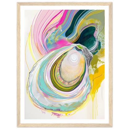 Colorful Oyster - Poster - Arthena