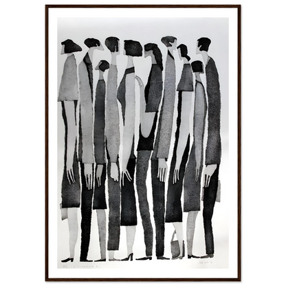 Silent Crowd - Poster - Arthena