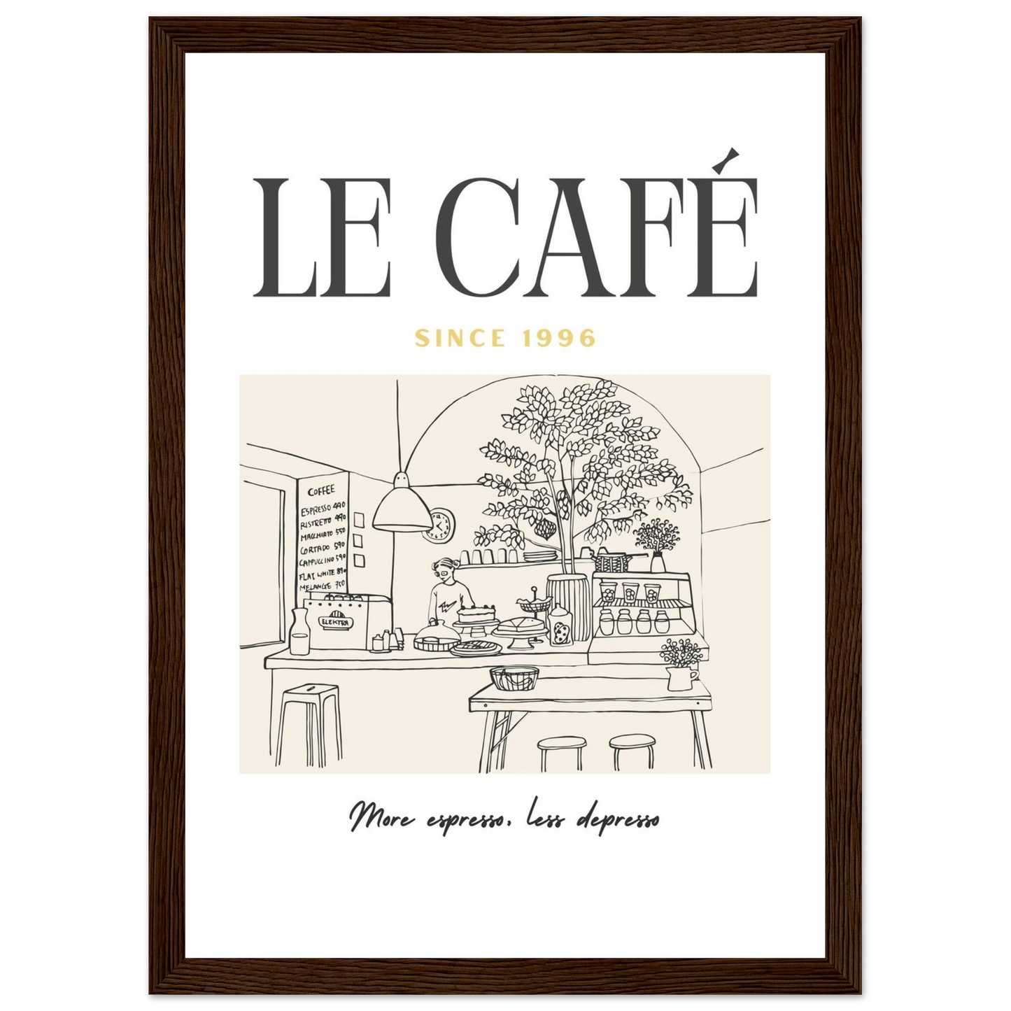Le Café - Poster - Arthena