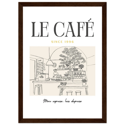 Le Café - Poster - Arthena