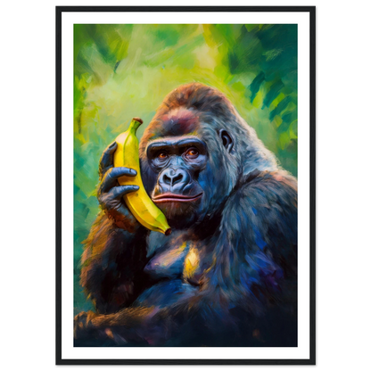 Gorilla on the Line - Poster - Arthena