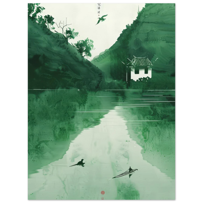 The green mirror - Poster - Arthena