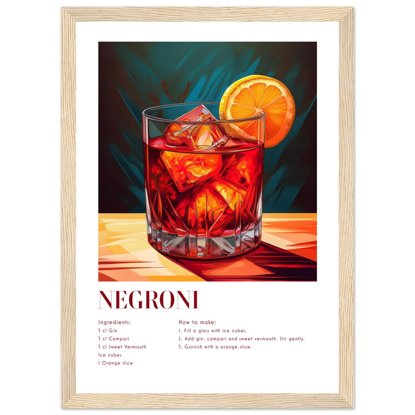 Negroni - Poster - Arthena
