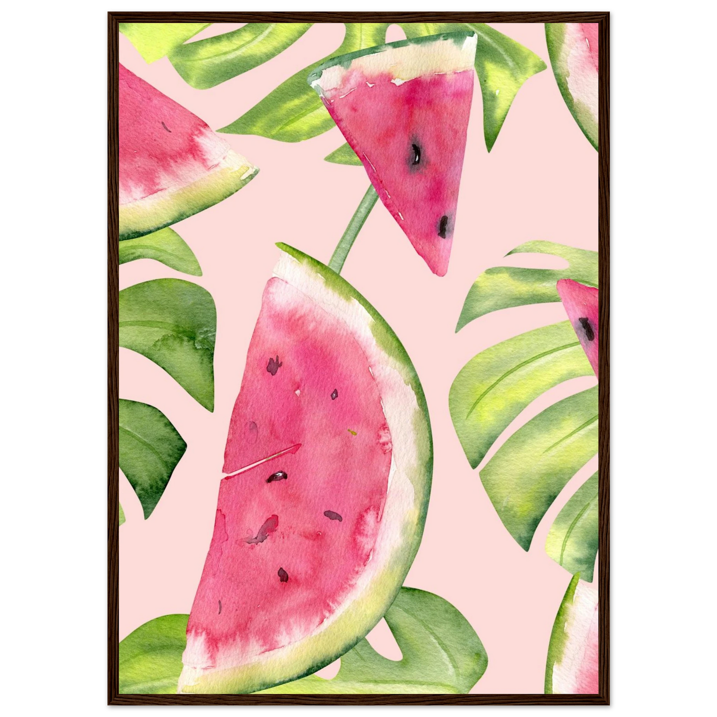 Watermelon Slices - Poster - Arthena