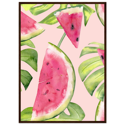 Watermelon Slices - Poster - Arthena