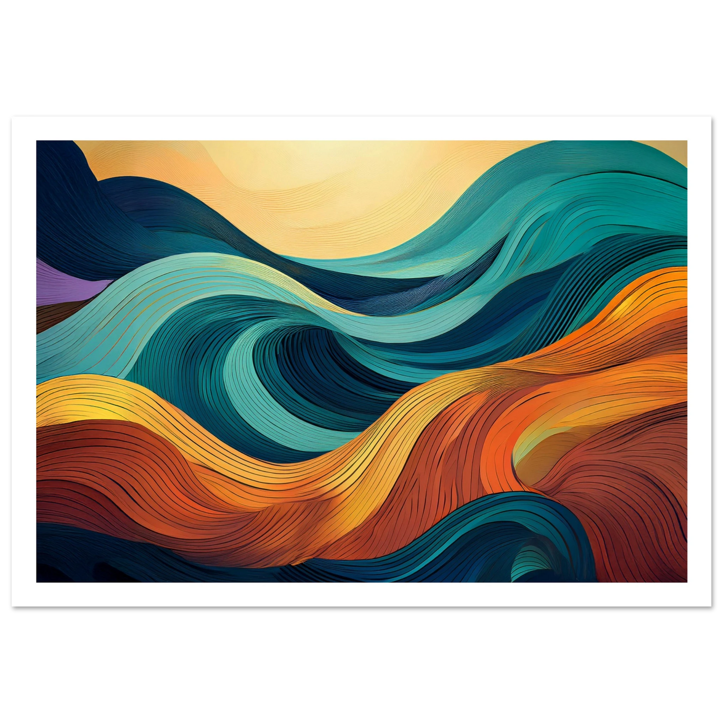Waves - Poster - Arthena