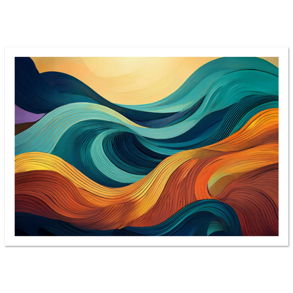 Waves - Poster - Arthena