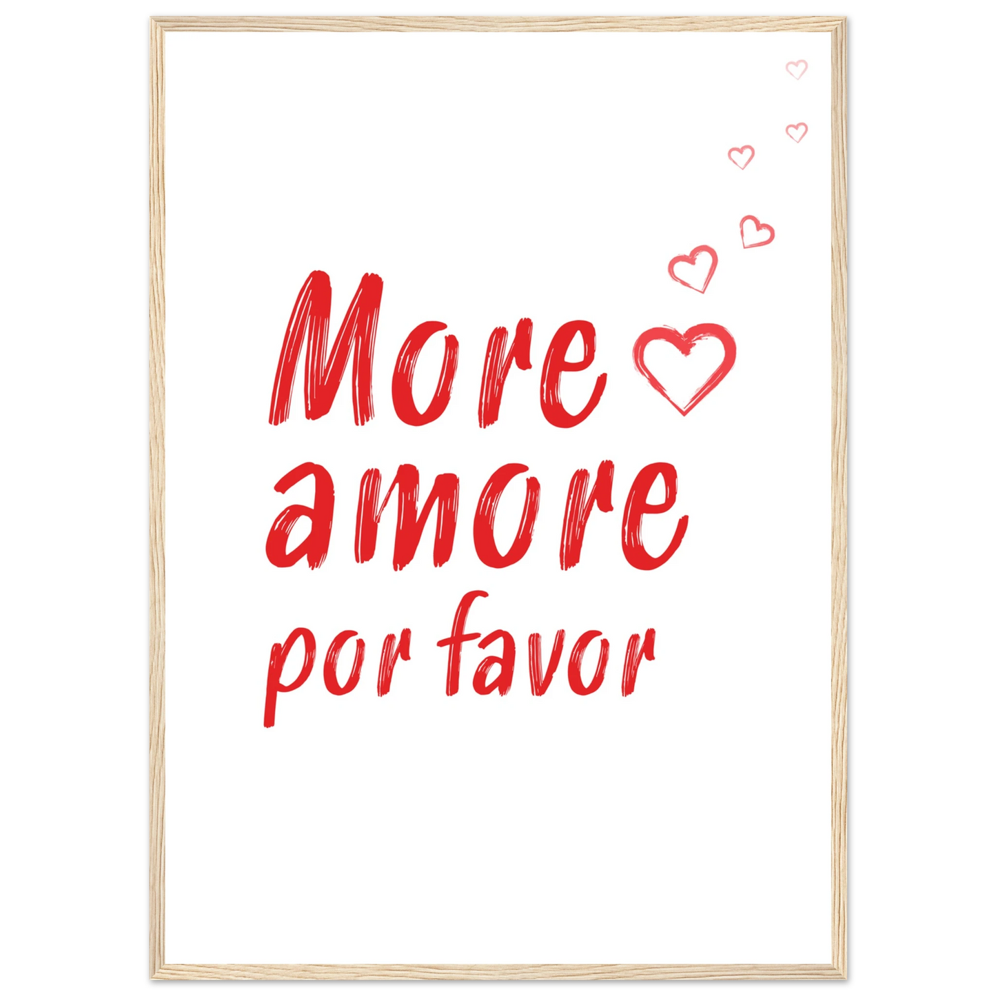 More Amore Por Favor - Poster - Arthena