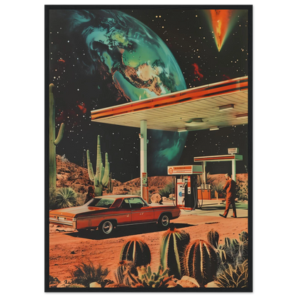 Interstellar Pit Stop - Poster - Arthena