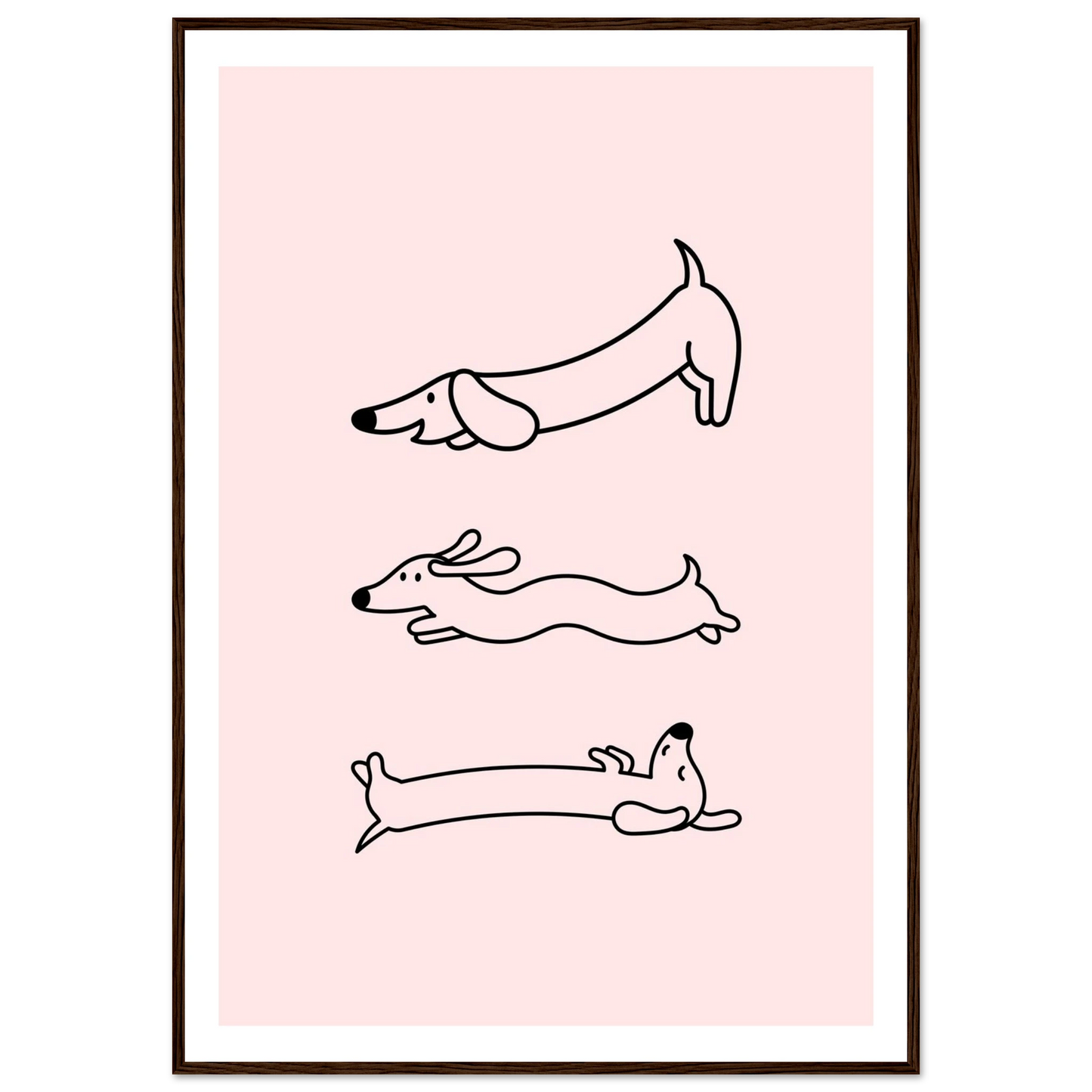 Happy Wienerdog - Poster - Arthena