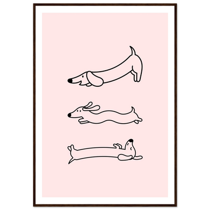 Happy Wienerdog - Poster - Arthena