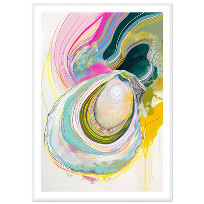 Colorful Oyster - Poster - Arthena