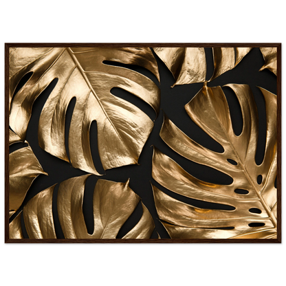Monstera Luxe - Poster - Arthena