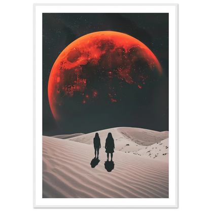 Two Gazes Towards the Unknown - Poster - Arthena