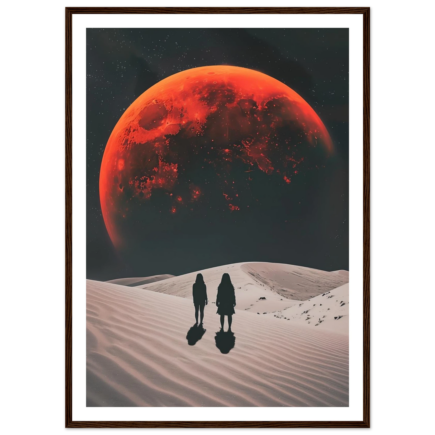 Two Gazes Towards the Unknown - Poster - Arthena