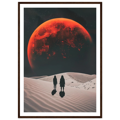 Two Gazes Towards the Unknown - Poster - Arthena