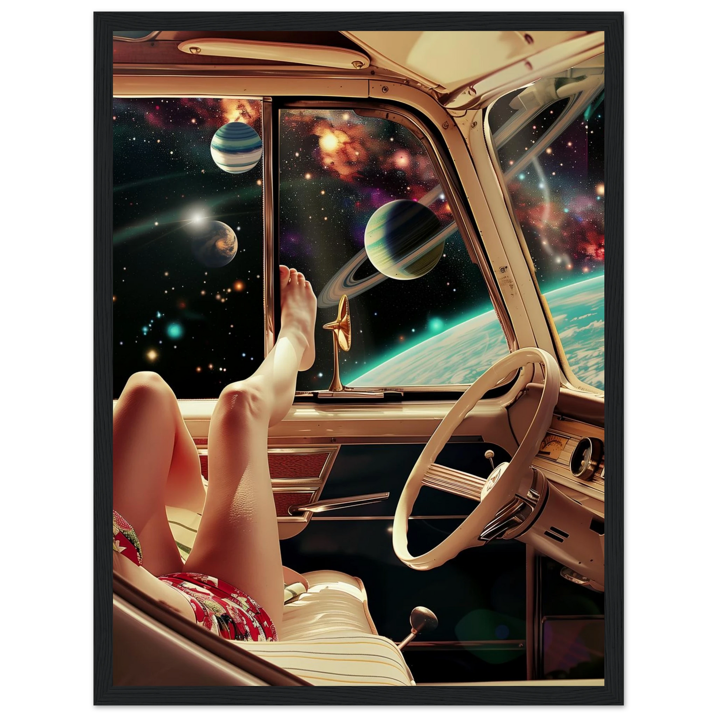 Galactic Getaway - Poster - Arthena