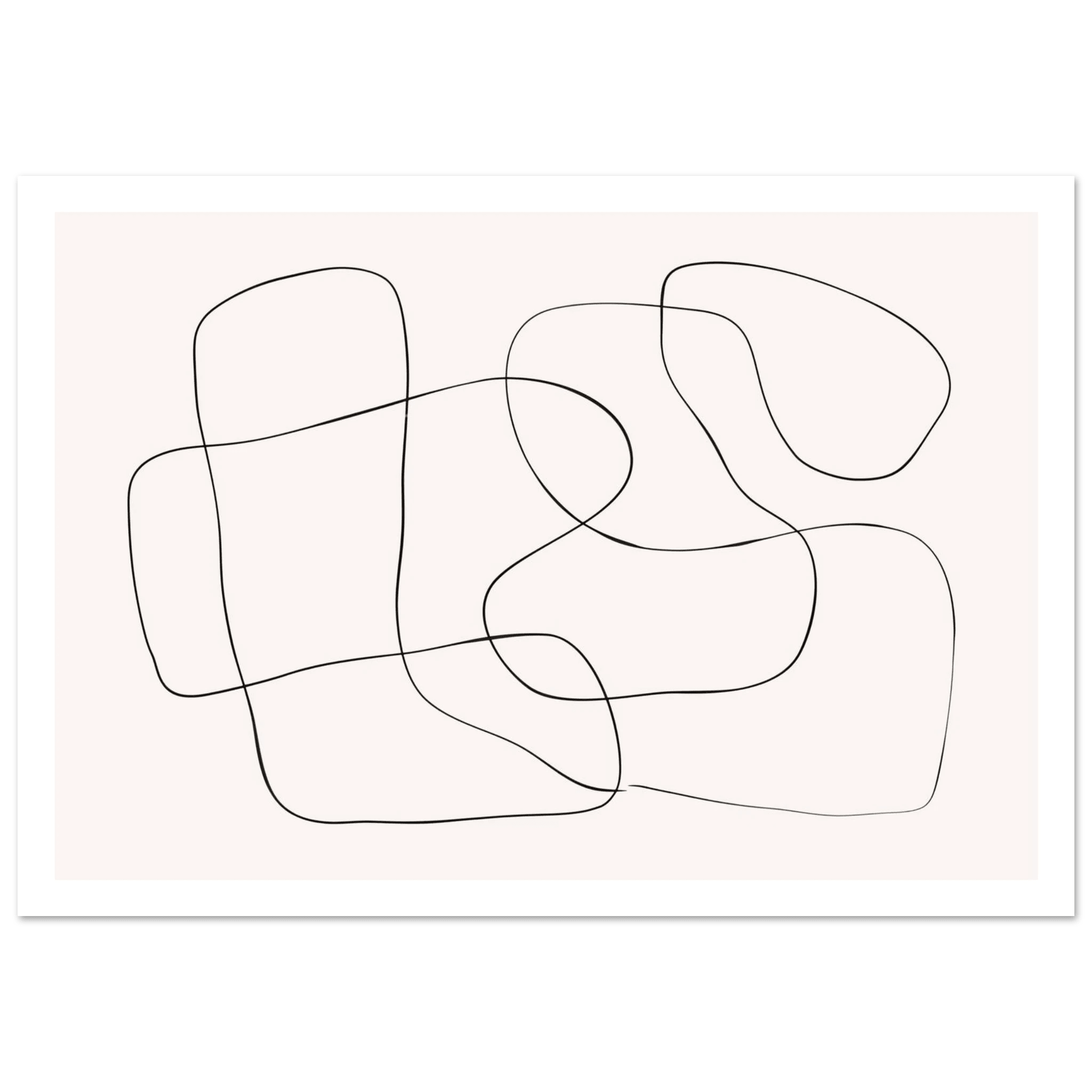 A Black Line - Poster - Arthena