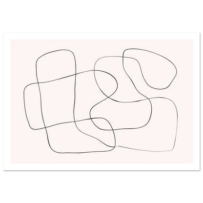 A Black Line - Poster - Arthena
