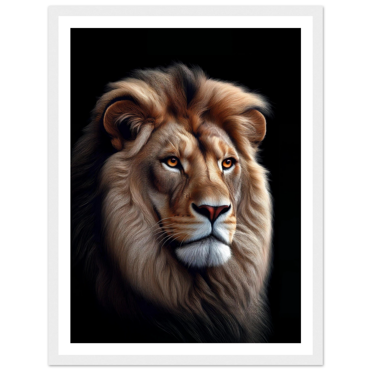 Majestic Lion - Poster - Arthena