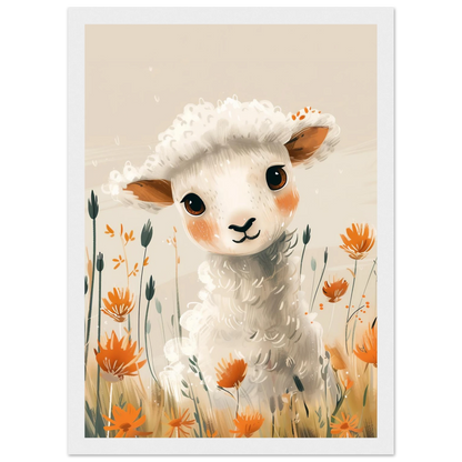 Baby Lamb - Poster - Arthena