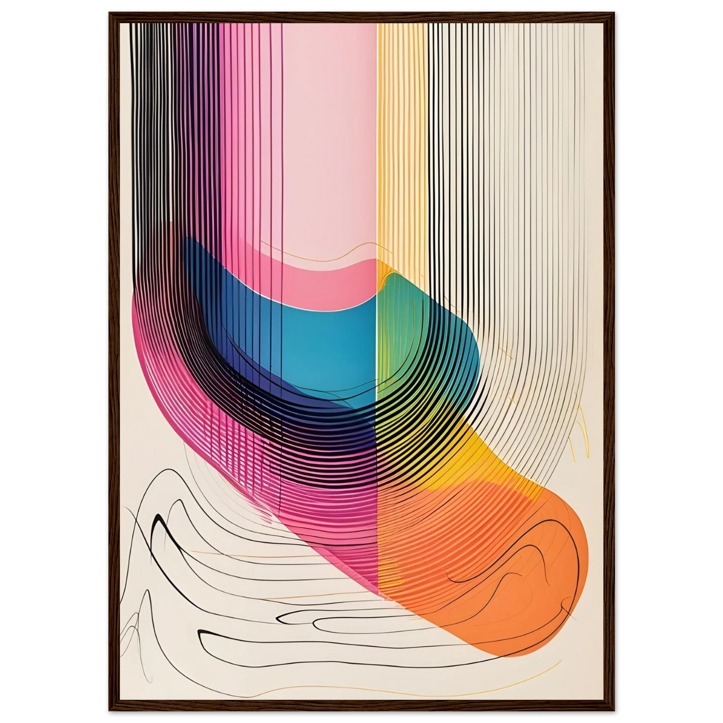 Vibrations of Color - Poster - Arthena