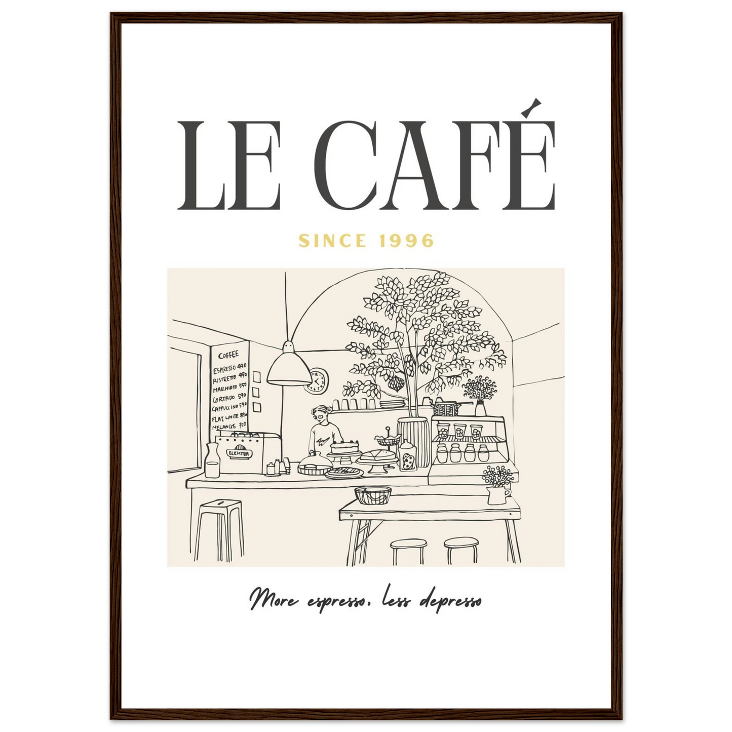 Le Café - Poster - Arthena