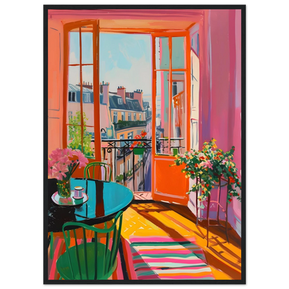 Parisian Morning View - Poster - Arthena