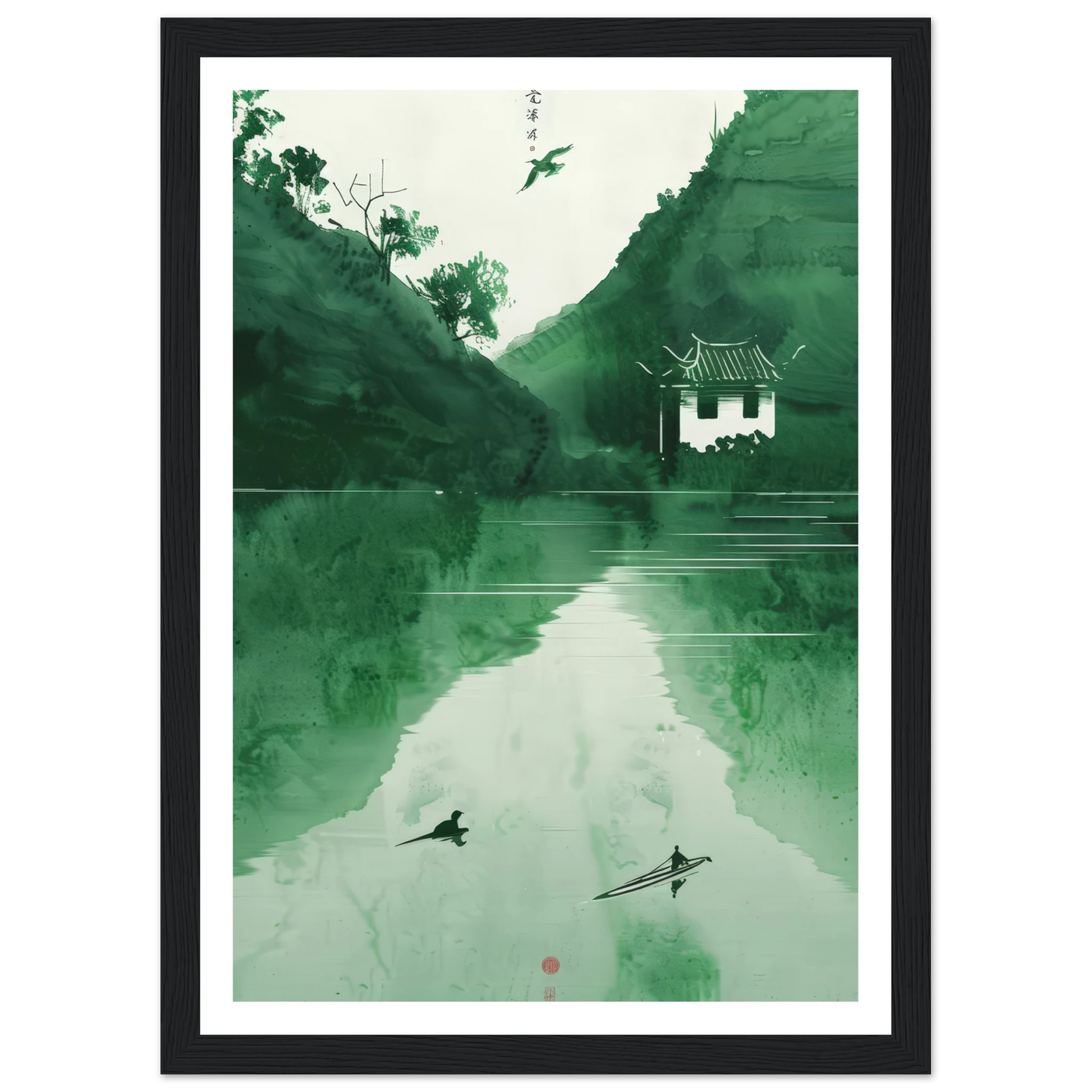 The green mirror - Poster - Arthena