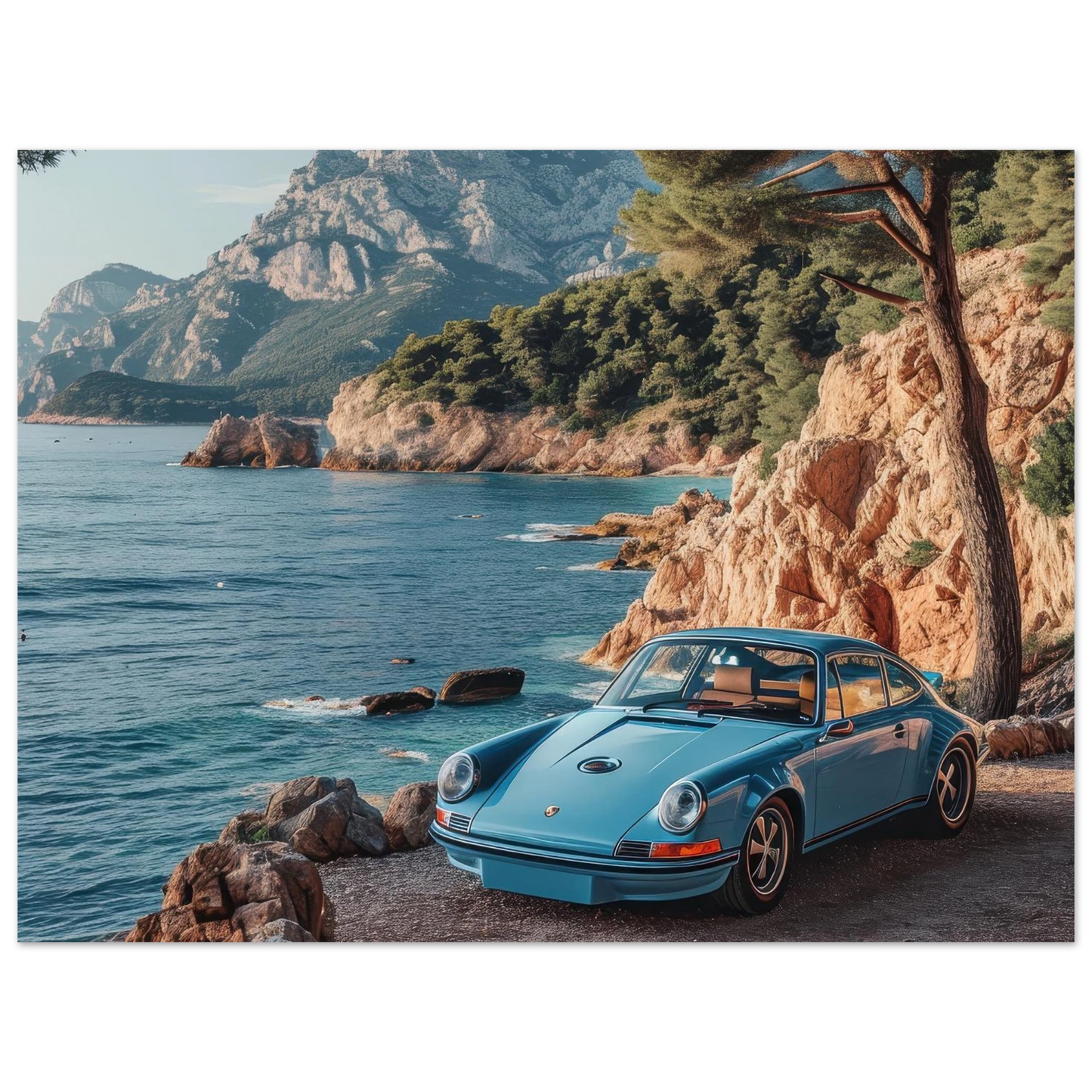 Car Tour of the Amalfi Coast - Poster - Arthena